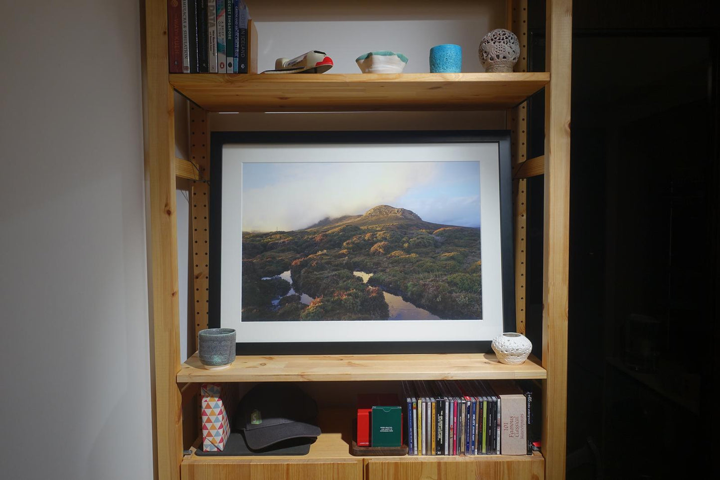 Cradle Mountain at dusk (May 2019) Framed Art Print