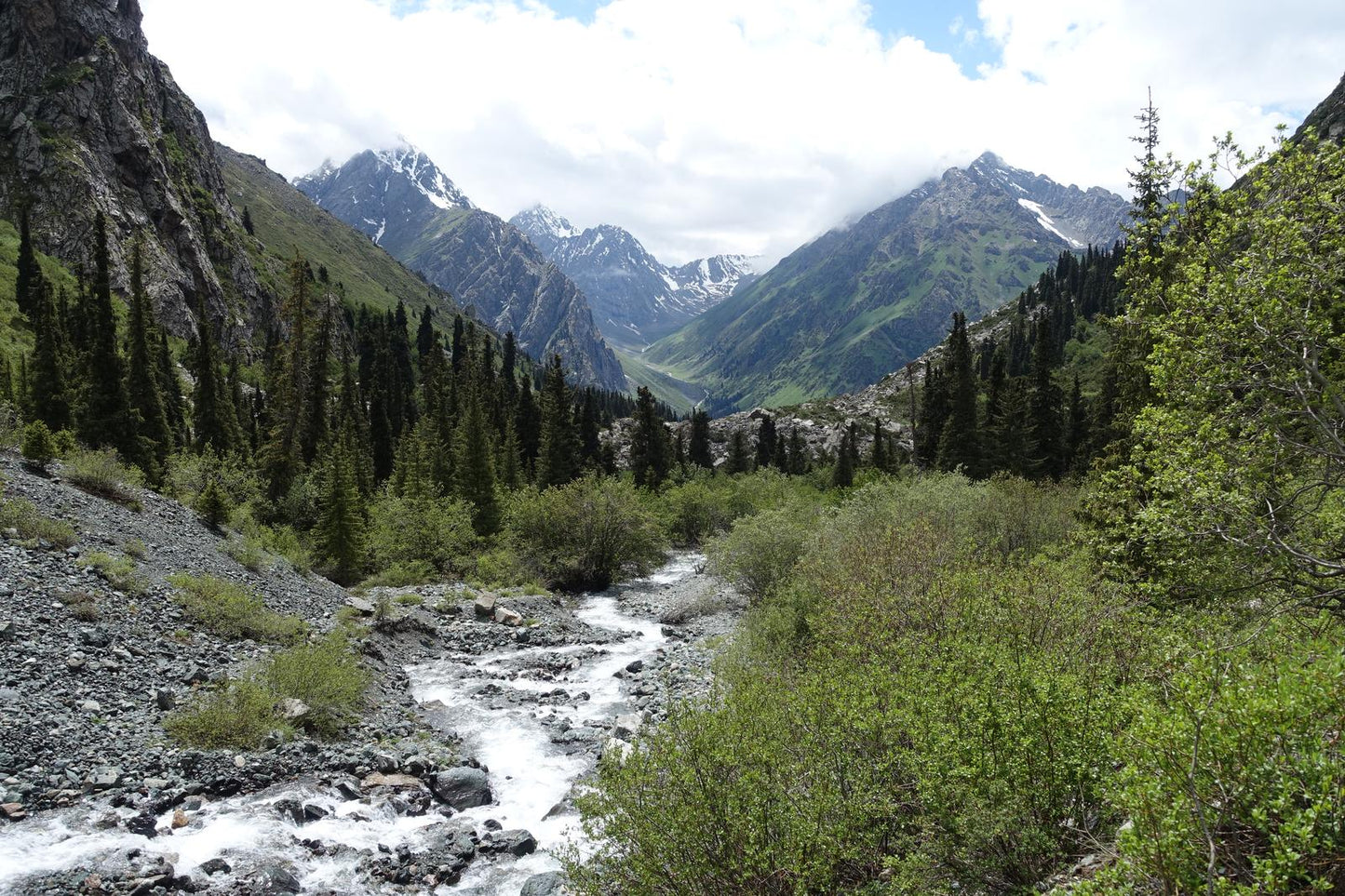 Beyond Karakol Valley (Issyk-Kul, June 2018) Framed Art Print