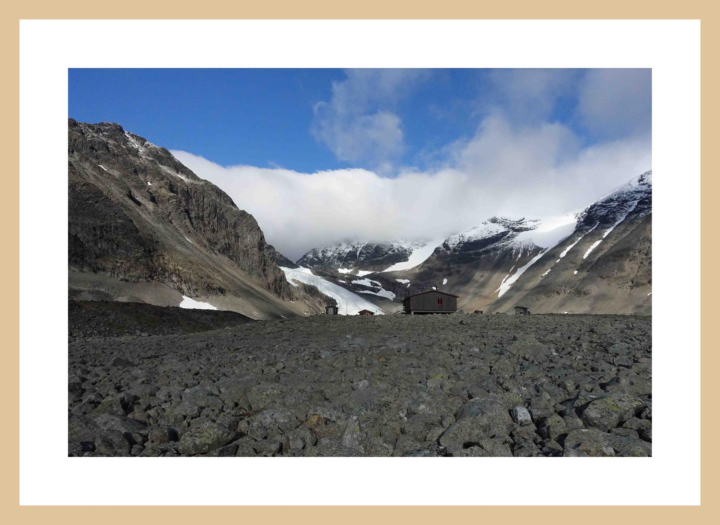 Tarfala Valley (September 2016) Framed Art Print