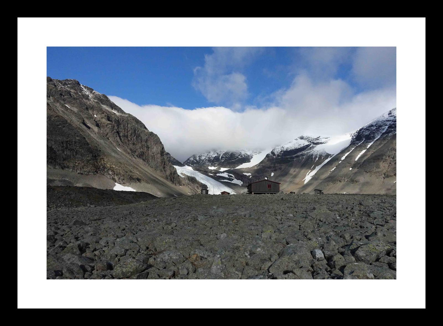 Tarfala Valley (September 2016) Framed Art Print