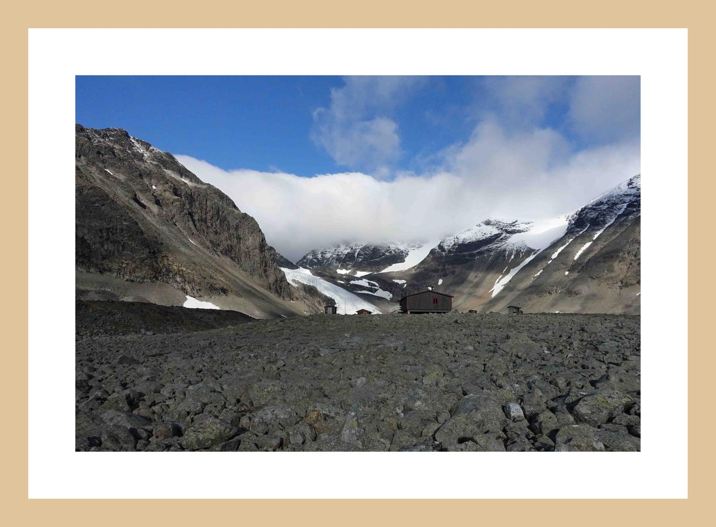 Tarfala Valley (September 2016) Framed Art Print