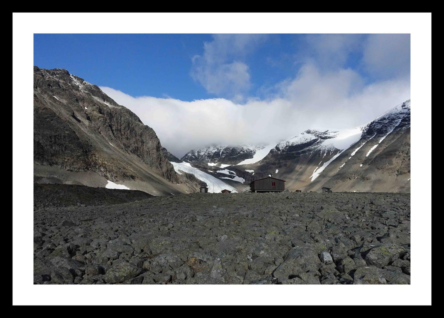 Tarfala Valley (September 2016) Framed Art Print