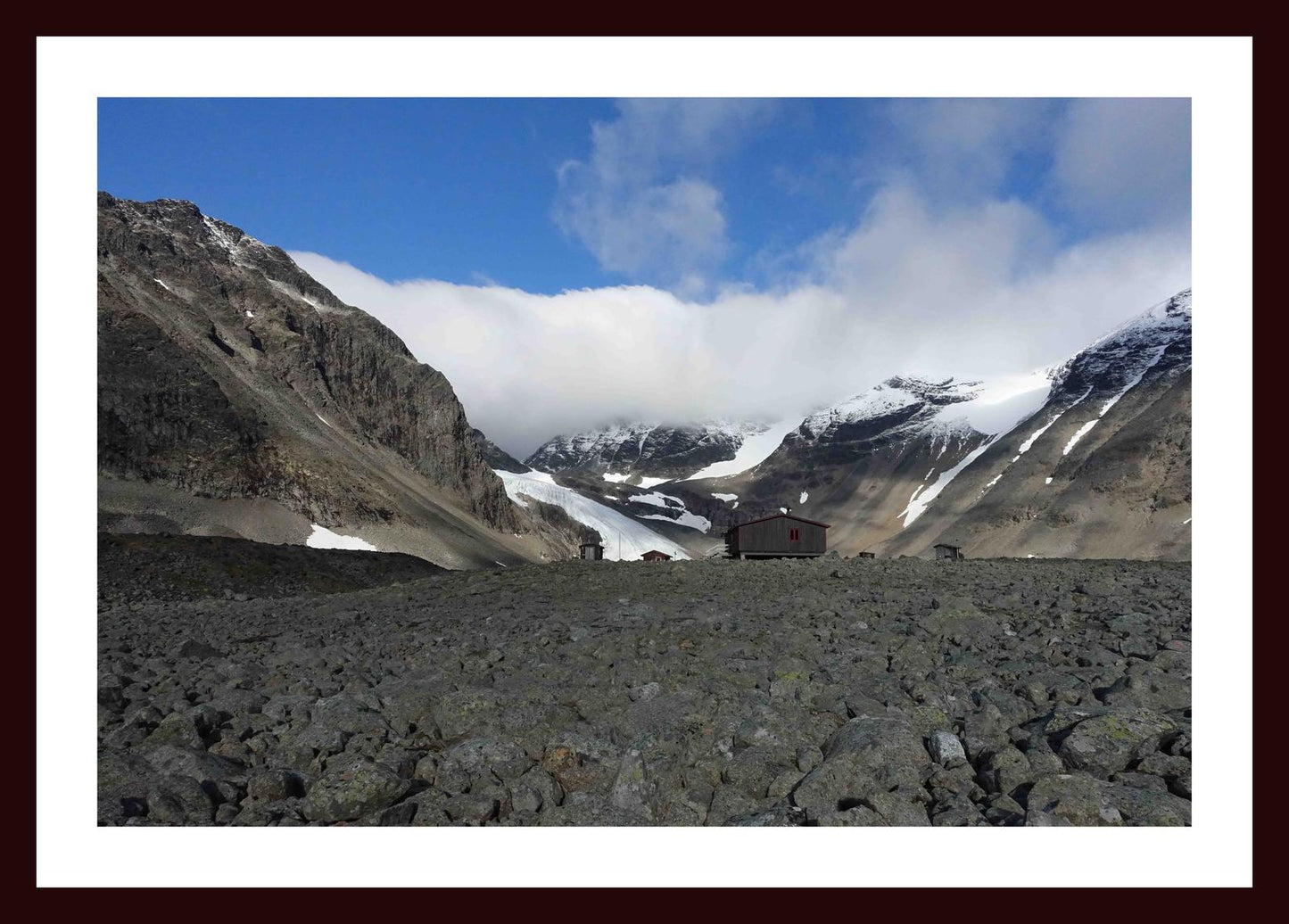 Tarfala Valley (September 2016) Framed Art Print