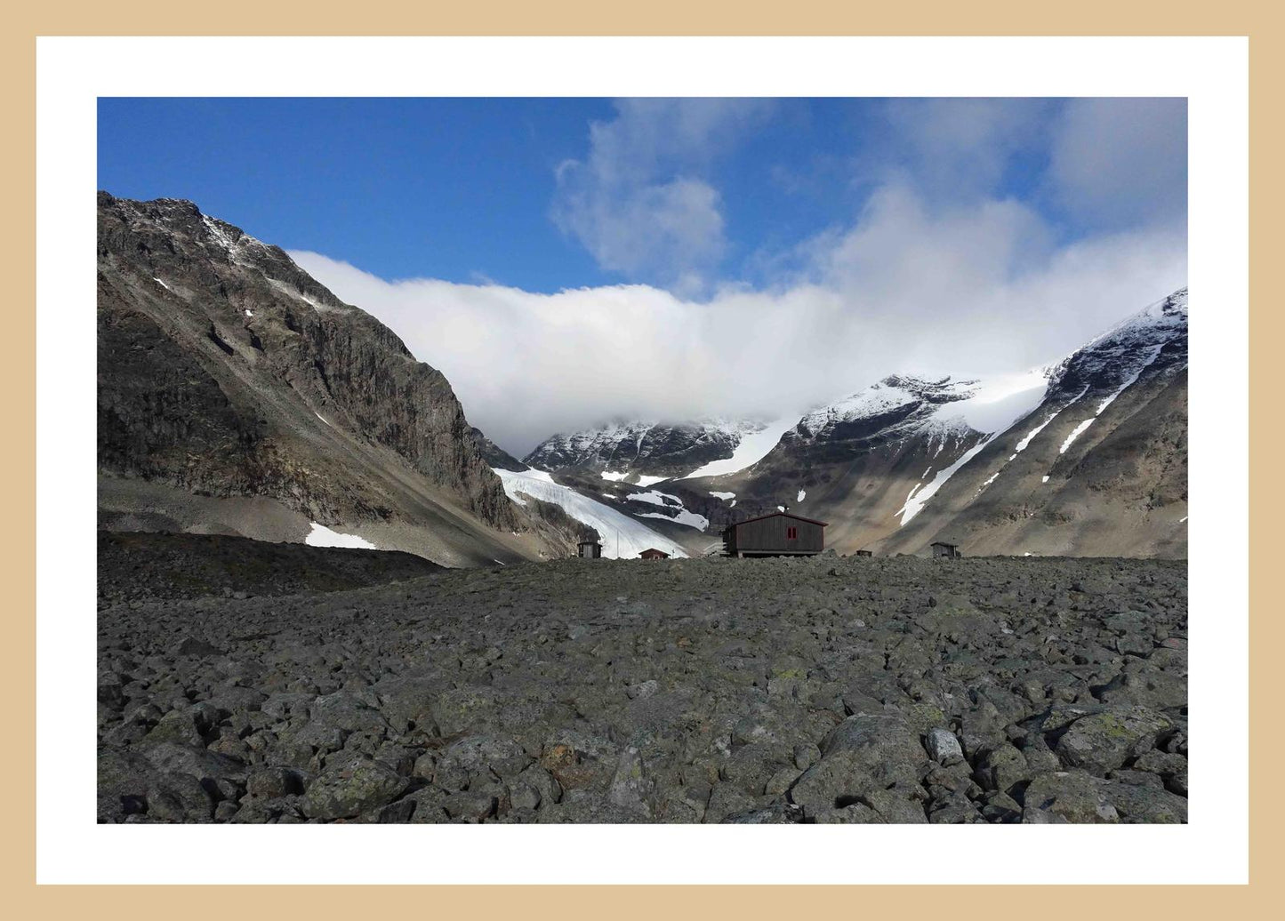 Tarfala Valley (September 2016) Framed Art Print