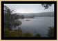 Lake Windermere on a cold, dark day (May 2019) Framed Art Print